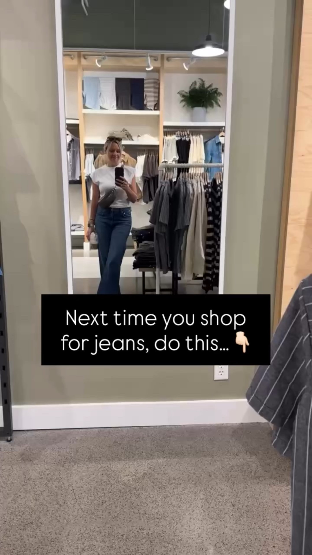Denim shopping doesn’t have to be frustrating if you know what to look for. 

Next time you’re on the hunt for the perfect pair, remember this: 
🔹 Know your rise preference — Do you feel best in high-rise, mid-rise, or low-rise? This small detail makes a big difference in comfort and fit. 
🔹 Check the stretch factor — A little stretch adds comfort, but too much can lead to sagging. Aim for 1-2% elastane for structure and give. 
🔹 Focus on fit, not size — Every brand fits differently, so try multiple sizes to find the one that flatters your body. The number on the tag doesn’t matter — the fit does! 

Bonus tip: If they fit your hips but gap at the waist, a tailor can fix that. Never settle for jeans that don’t make you feel amazing! 
#JeansShoppingTipsSpace #DenimStyleSecrets #FlatteringJeans #PerfectFitEveryTime #PersonalStylistTips BodyConfidentStyle ShoppingMadeSimple WardrobeConfidence StyleForRealLife PersonalStylist NashvilleStylist