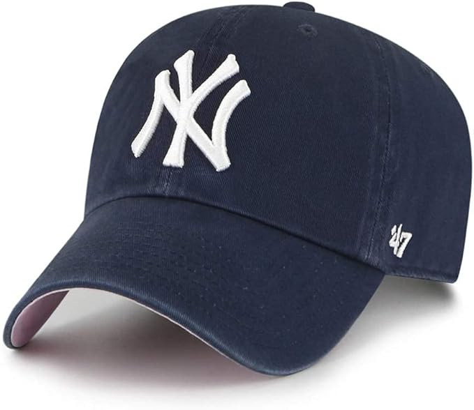'47 MLB New York Yankees Ball Park Clean Up Adjustable Hat, Adult One Size Fits All (New York Yan... | Amazon (US)