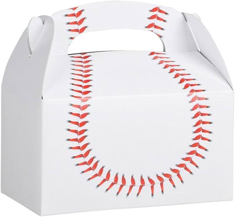 Rhode Island Novelty Baseball Treat Box Birthday Party Favor Boxes, 24 Pack | Amazon (US)