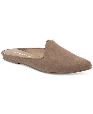Sun + Stone Ninna Mules, Created for Macy's & Reviews - Flats & Loafers - Shoes - Macy's | Macys (US)