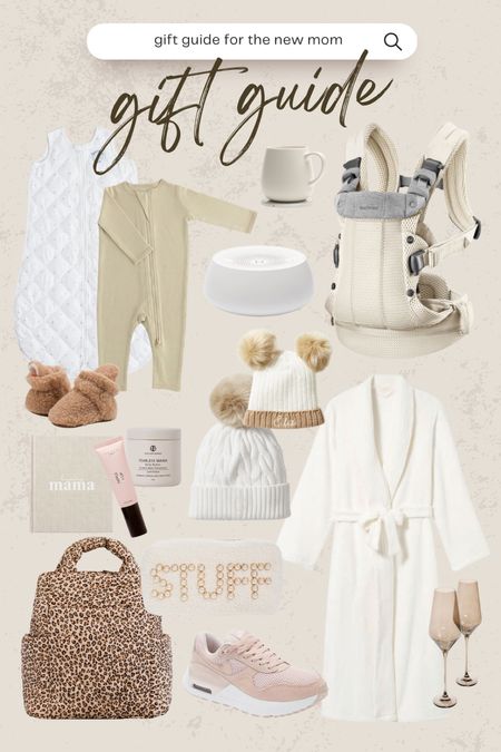 Gift guide for the new mom!
Maternity gift guide, mama gift guide, pregnancy gift guide, sleeper sack, pajamas, mug, mug warmer, baby carrier, sound machine, beanie, baby beanie, mama journal, baby booties, belly butter, nipple cream, diaper bag, pouch, sneakers, wine glasses 

#LTKHoliday #LTKGiftGuide #LTKSeasonal