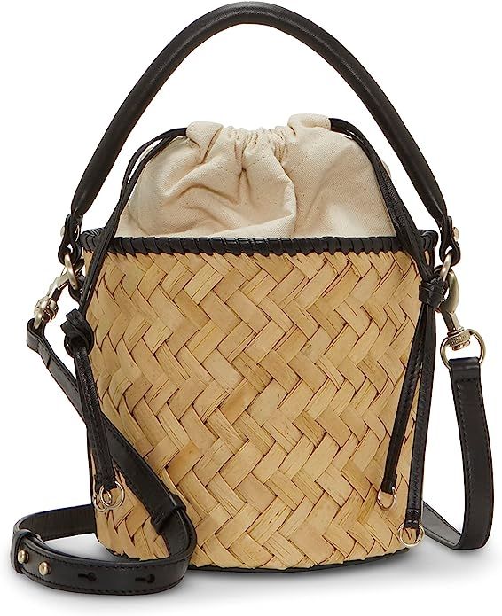 Vince Camuto Keanu Crossbody, Black/Natural | Amazon (US)