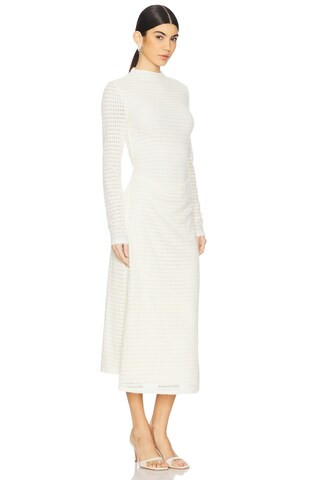 LIONESS Resolution Midi Dress in Beige from Revolve.com | Revolve Clothing (Global)