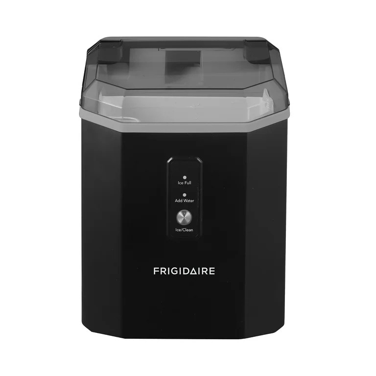 Frigidaire 33lb Countertop Nugget Pellet Ice Maker Self-Cleaning, Black, Model EFIC226 | Walmart (US)