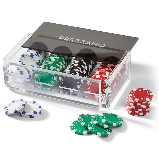 Acrylic Poker Game Set | Mark and Graham