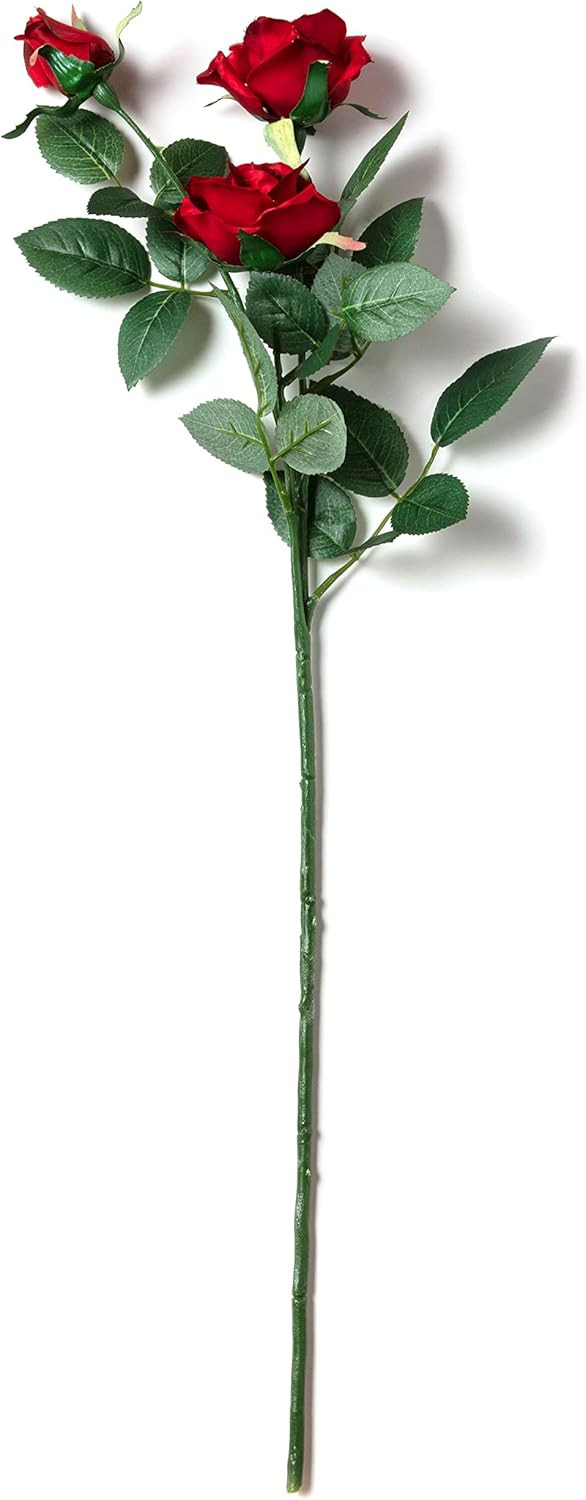 Ashland Dark Red Sweetheart Rose Spray, 12 Pack | Amazon (US)