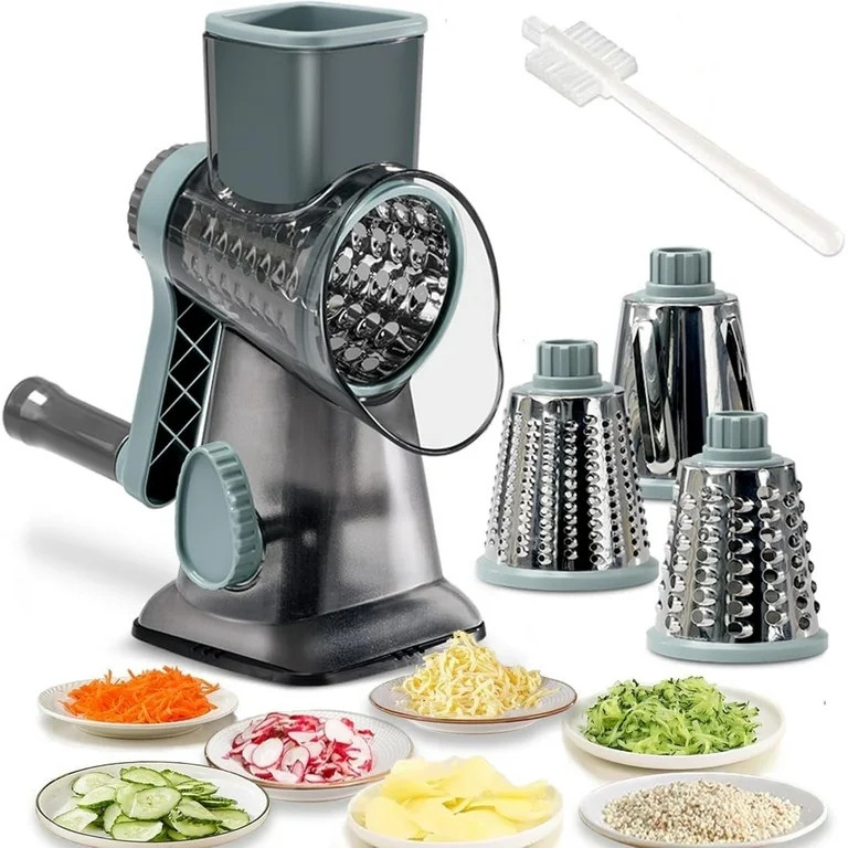 FANGNISN Cheese Shredder, Rotary Cheese Grater with Handle Vegetable, Slicer Grater for Kitchen, ... | Walmart (US)