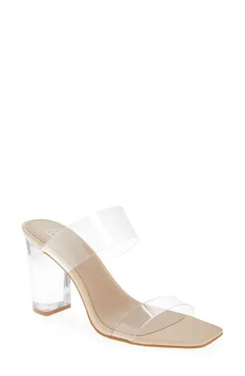 BP. Nola Sandal in Clear at Nordstrom Rack, Size 8.5 | Nordstrom Rack