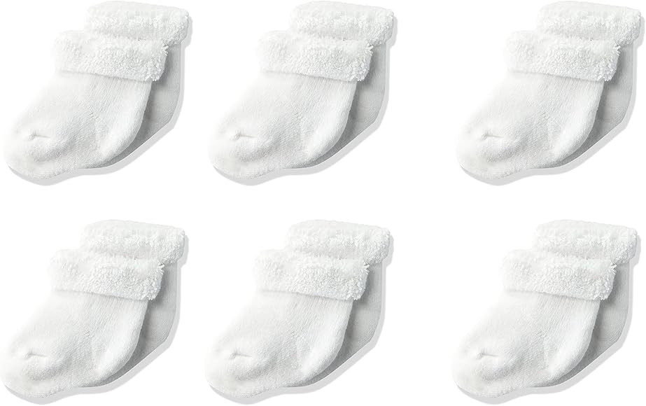 Gerber baby-girls 6-pair Sock | Amazon (US)