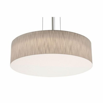 AFX Anton 1 - Light Pendant in  Satin Nickel/Jute | Target
