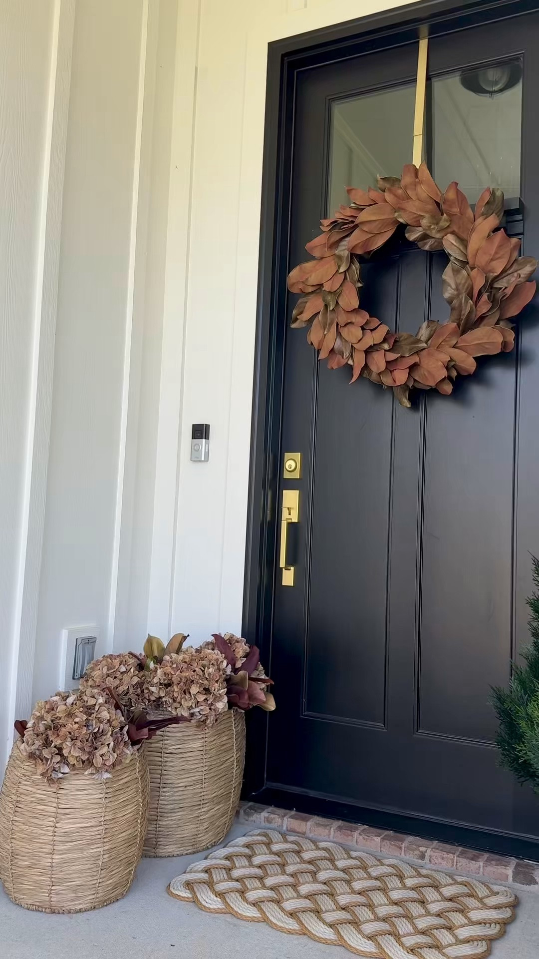 Styling our front porch for fall 🍂 A few simple touches — cozy layers, warm tones, and seasonal details — make the whole entrance feel welcoming for the season. Sharing everything we used to get the look here!

#LTKHome #LTKSaleAlert #LTKSeasonal