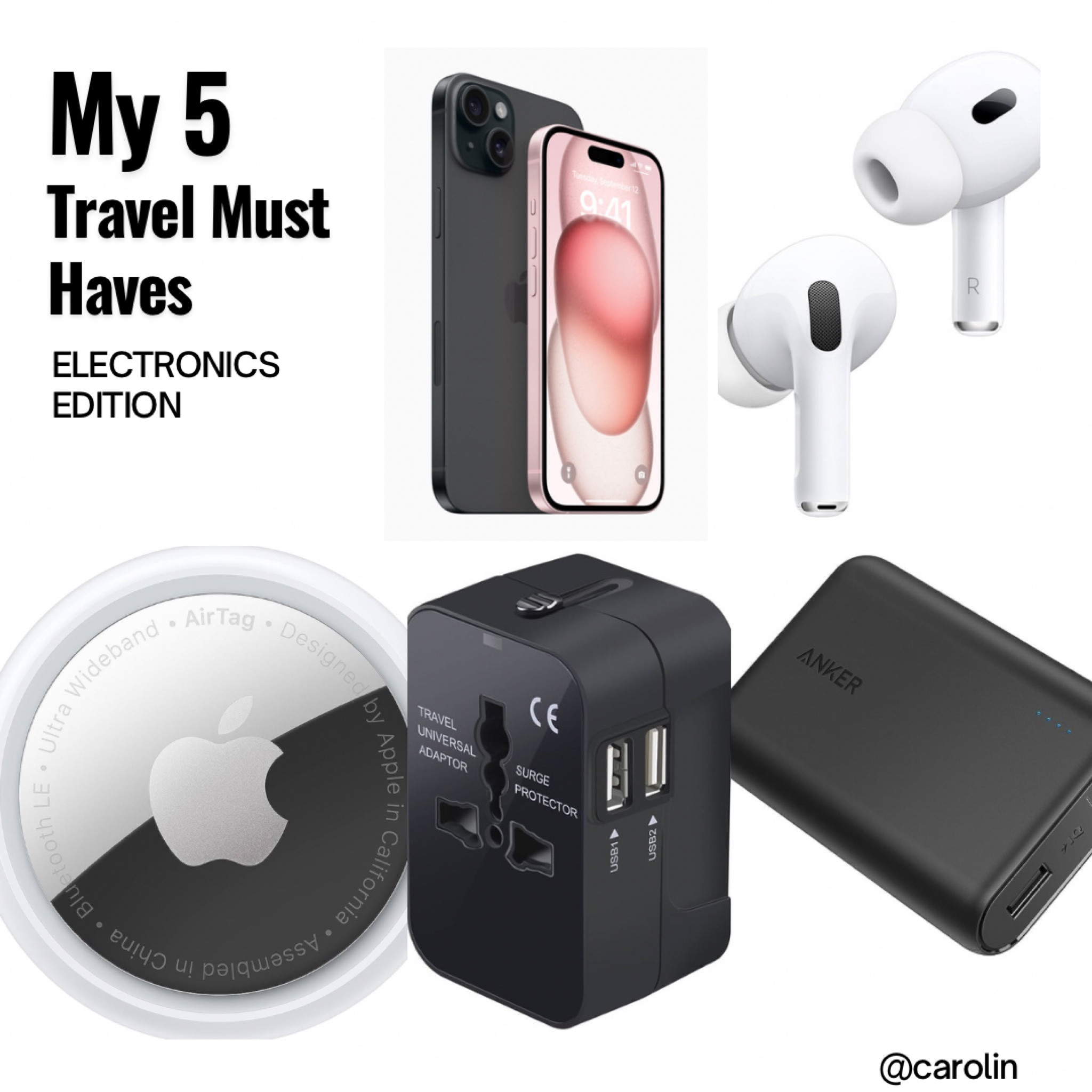 Five things I’m not traveling without. Electronics edition.

#travelmusthaves #travel #electronics #musthaves 

#LTKtravel #LTKGiftGuide