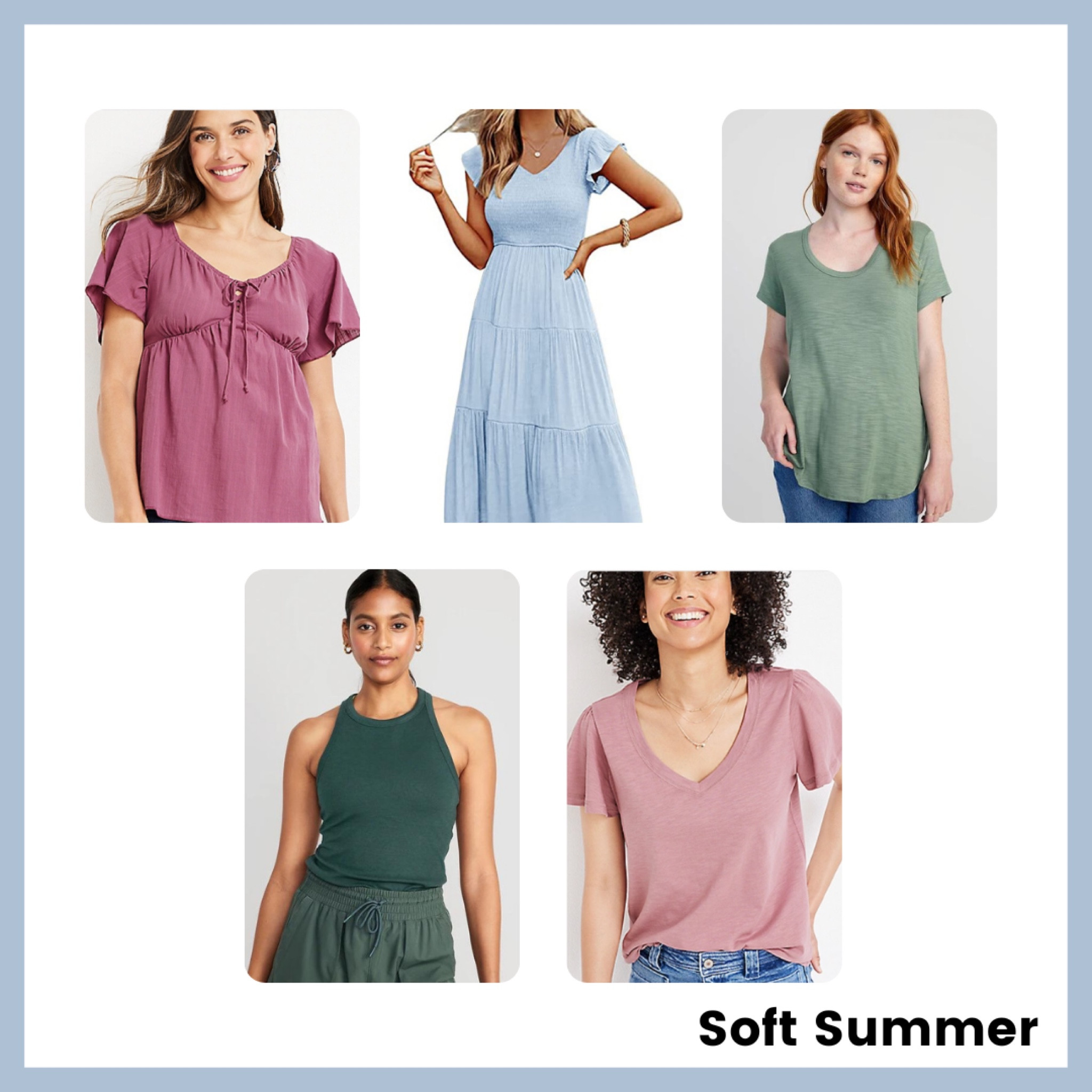 #softsummerstyle #coloranalysis #softsummer #summer

#LTKunder100 #LTKSeasonal #LTKunder50