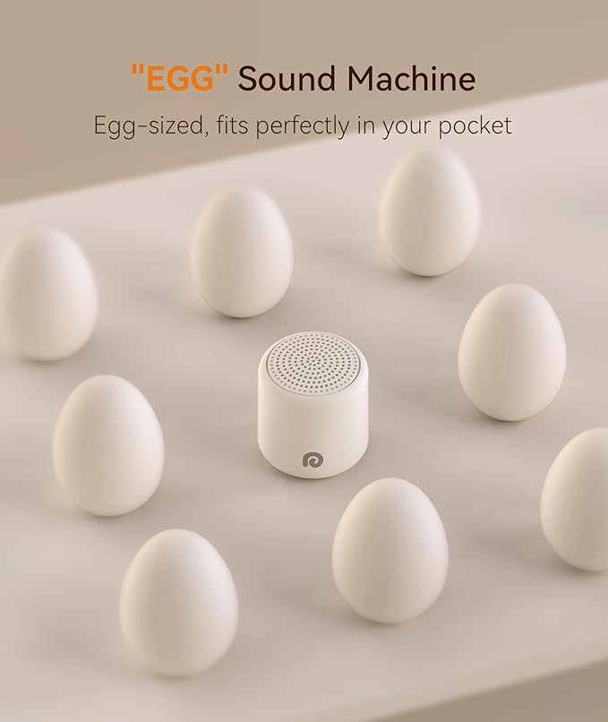 Dreamegg Portable White Noise Machine - Travel Sound Machine for Sleep, Features Powerful Battery... | Amazon (US)
