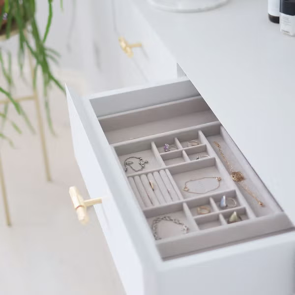 Stackers Medium Expandable Jewelry Storage Tray | The Container Store