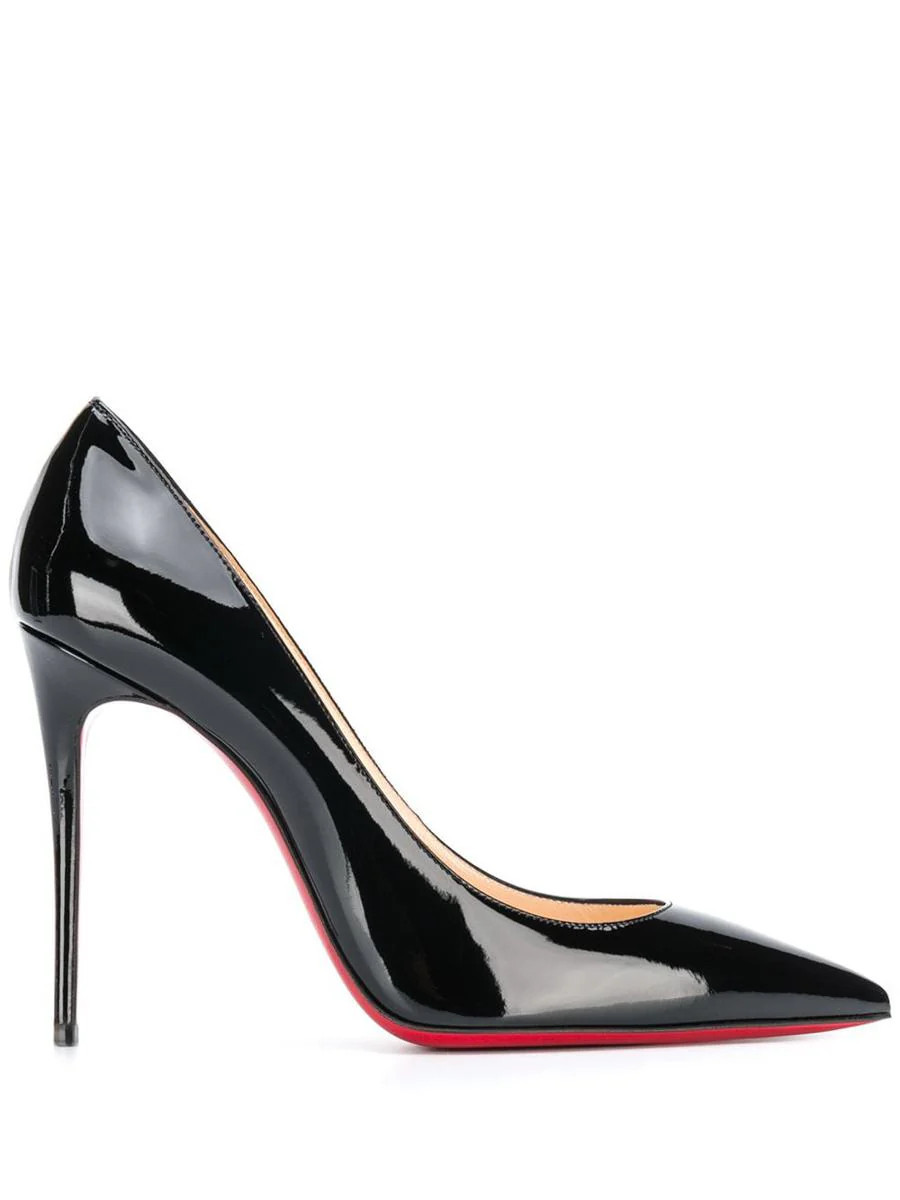 Christian Louboutin With Heel Black | Baltini
