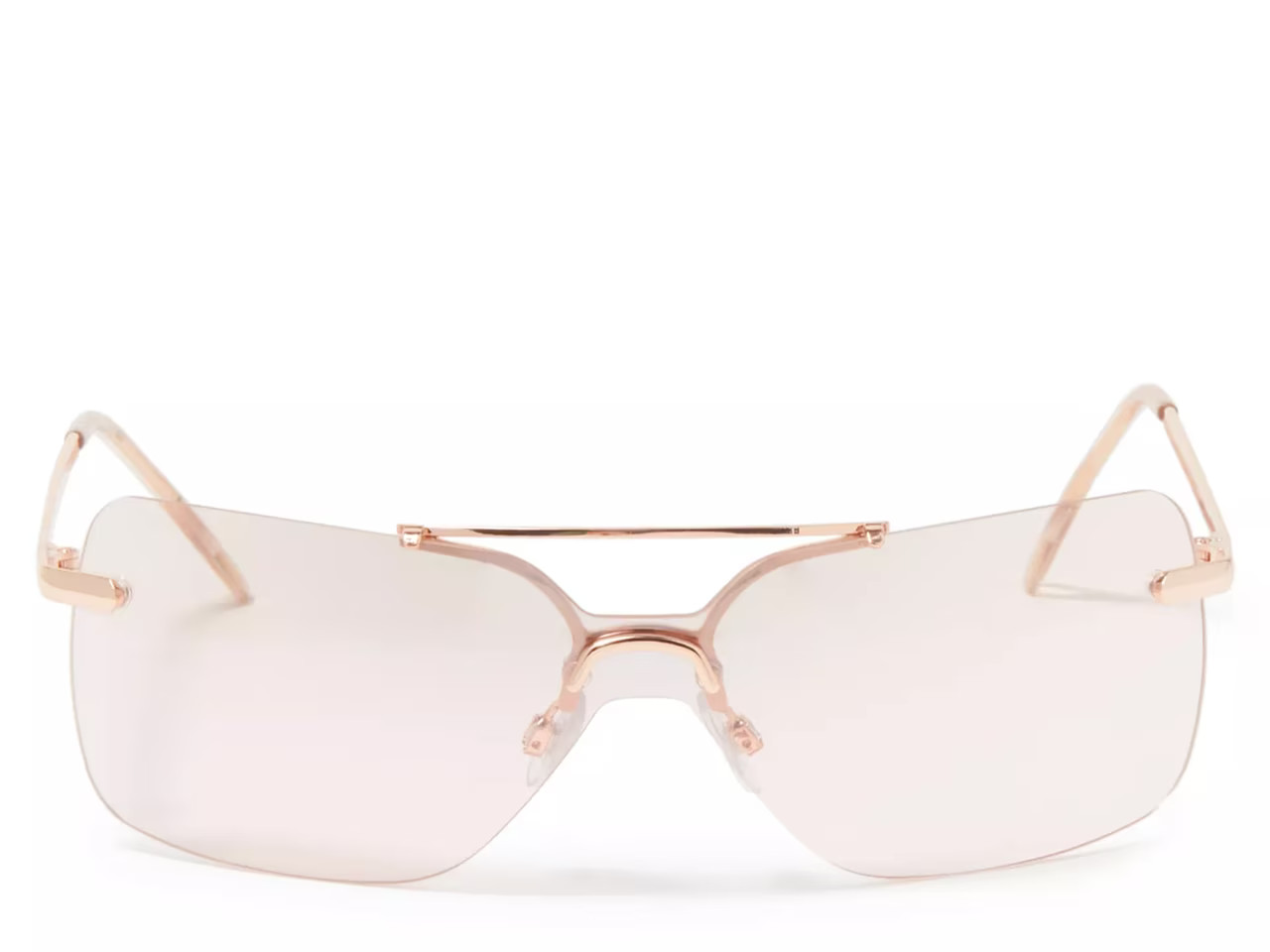 Kelly & Katie Gravity Shield Rectangular Sunglasses | DSW