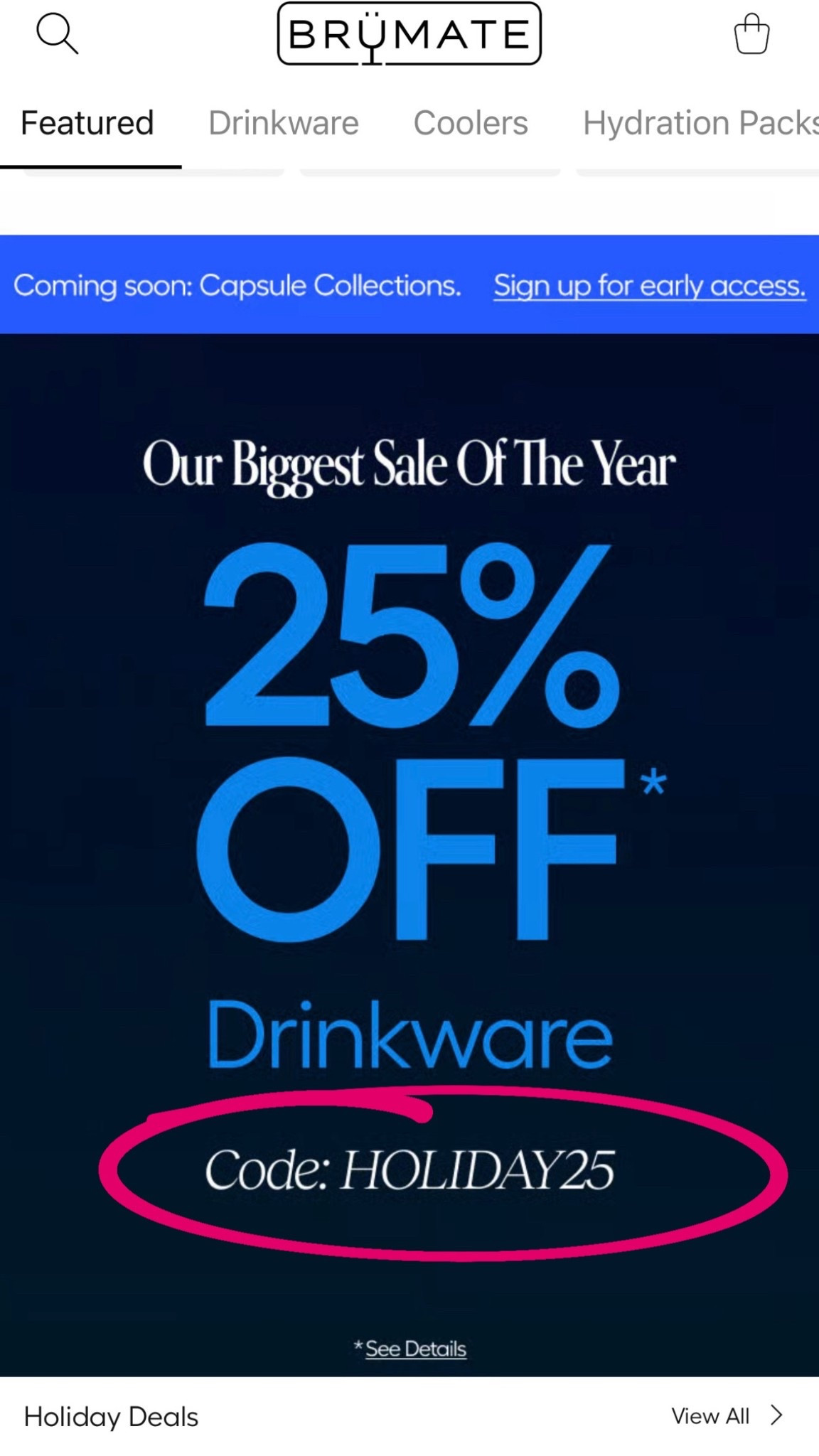 Brumate’s Black Friday sale is LIVE!! The BEST water bottles! They make the best gift too!

#LTKGiftGuide #LTKCyberWeek #LTKHoliday