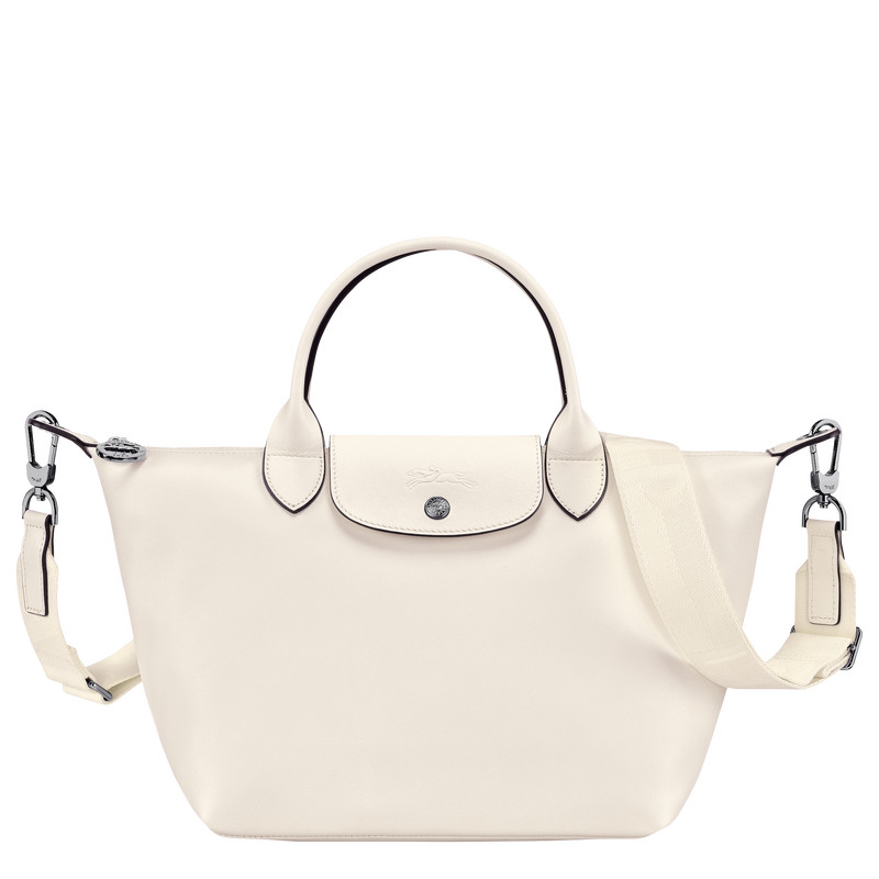Le Pliage Xtra S Handbag Ecru - Leather | Longchamp US | Longchamp