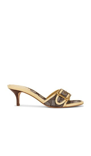 Coach Margot Sandal in Yellow,Beige. - size 9.5 | Revolve Clothing (Global)