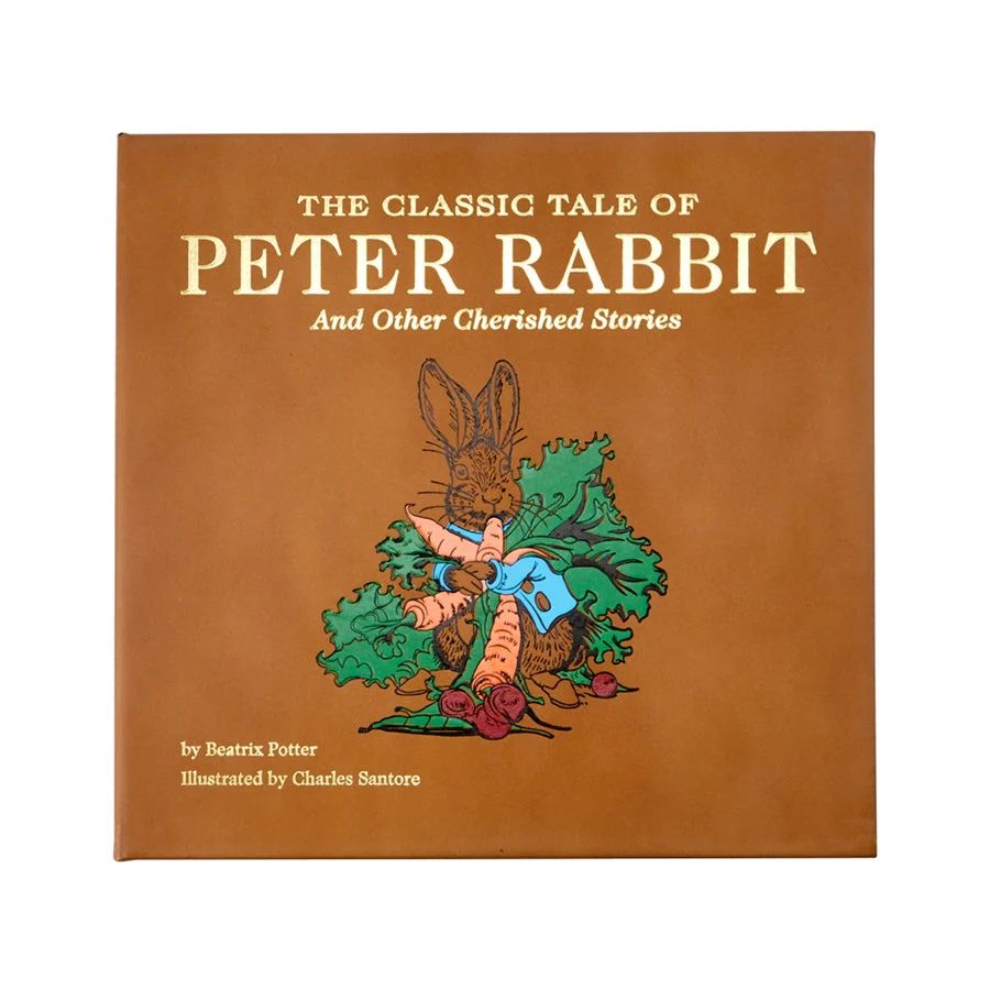 The Classic Tale of Peter Rabbit in Bonded Leather | Over The Moon Gift