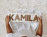 Wood Name Puzzle for Little Girl - Personalized Gifts - Christmas Ornaments - Name Sign - Toys for T | Amazon (US)