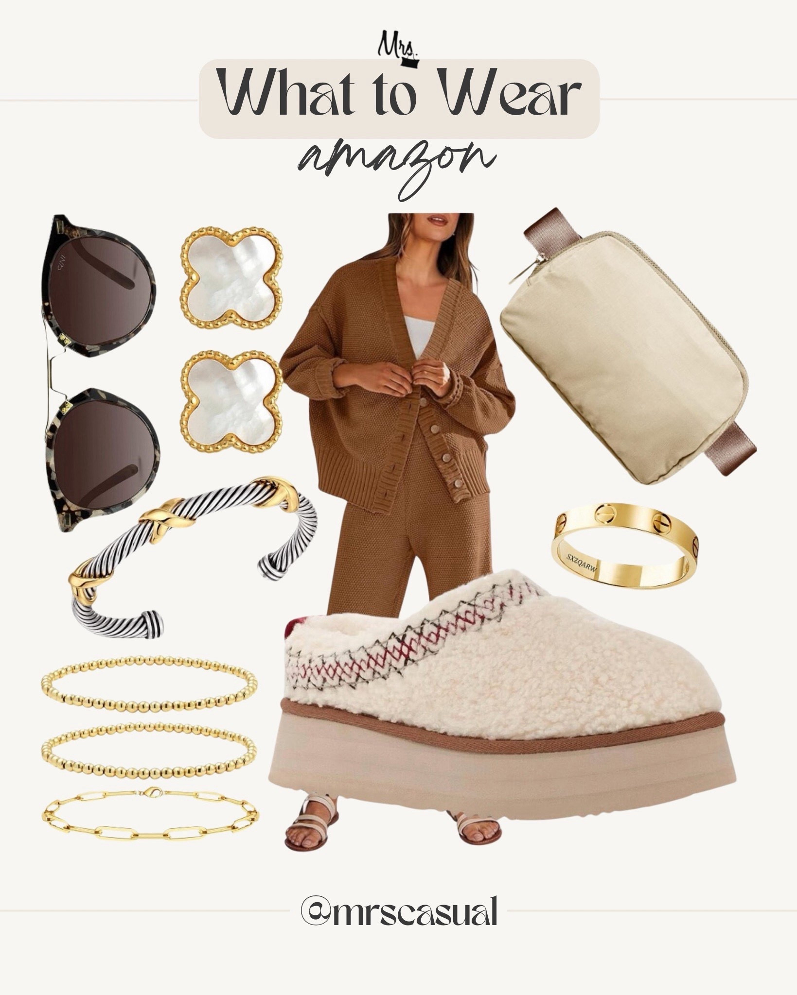 This whole Amazon vibe feels so cozy + elevated 🤎
Sweaters, accessories, or shoes?

🔗⬇️


#LTKmomlife #LTKOver40 #LTKootd