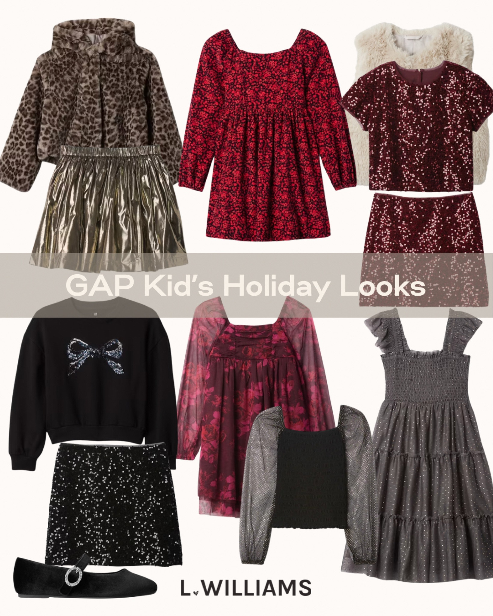 @gap holiday looks for the girls ✨ rounded up so many fun + festive pieces #ad #howyouweargap