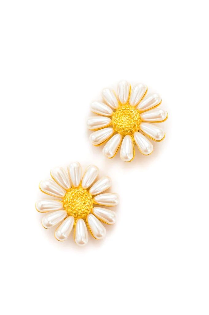 Givenchy Sunflower Clip-on Earrings | Sweet & Spark