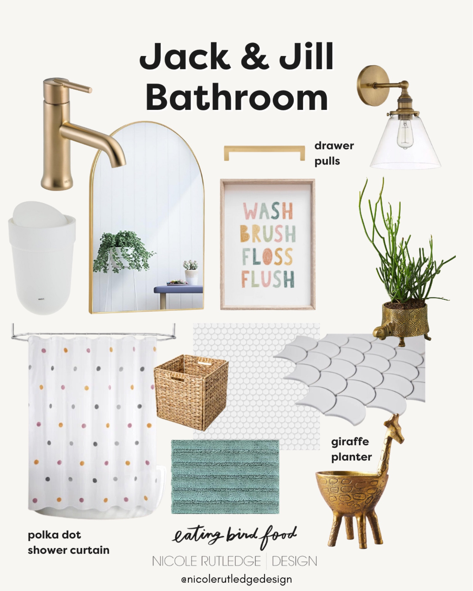 Our “Jack & Jill” Bathroom for Olivia & Tucker — designed with Nicole Rutledge Design 🛁

#LTKkids #LTKhome #LTKfamily