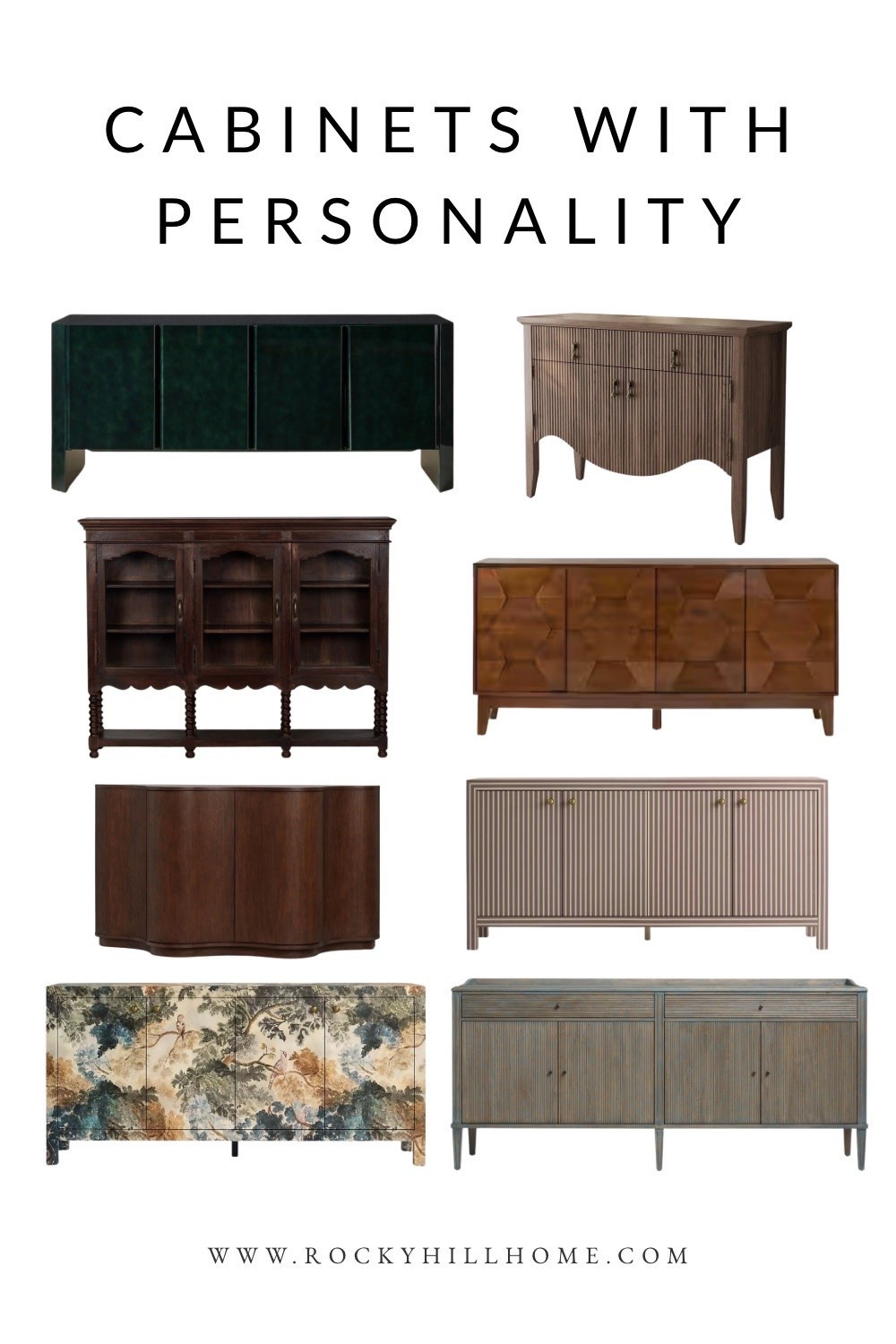 Storage doesn't have to be boring. These beautiful cabinets, sideboards, and credenzas add texture, character, and designer style while providing plenty of hidden storage. From fluted details to rich wood finishes and statement-making patterns, these are the pieces that make a room feel collected and interesting.

#LTKSaleAlert #LTKHome