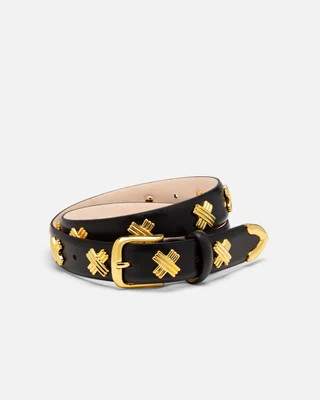 X Studded Belt | Aureum Collective