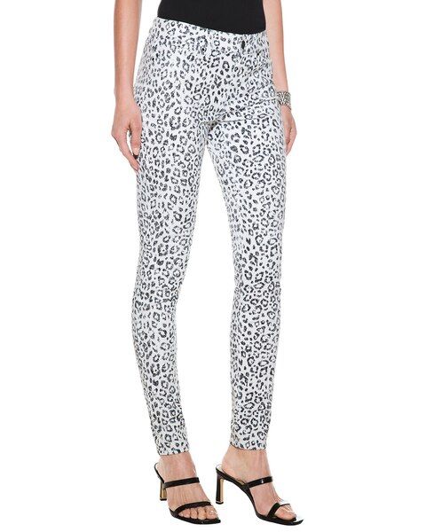 Outlet WHBM Graphic Leopard Skinny Ankle Jeans | White House Black Market