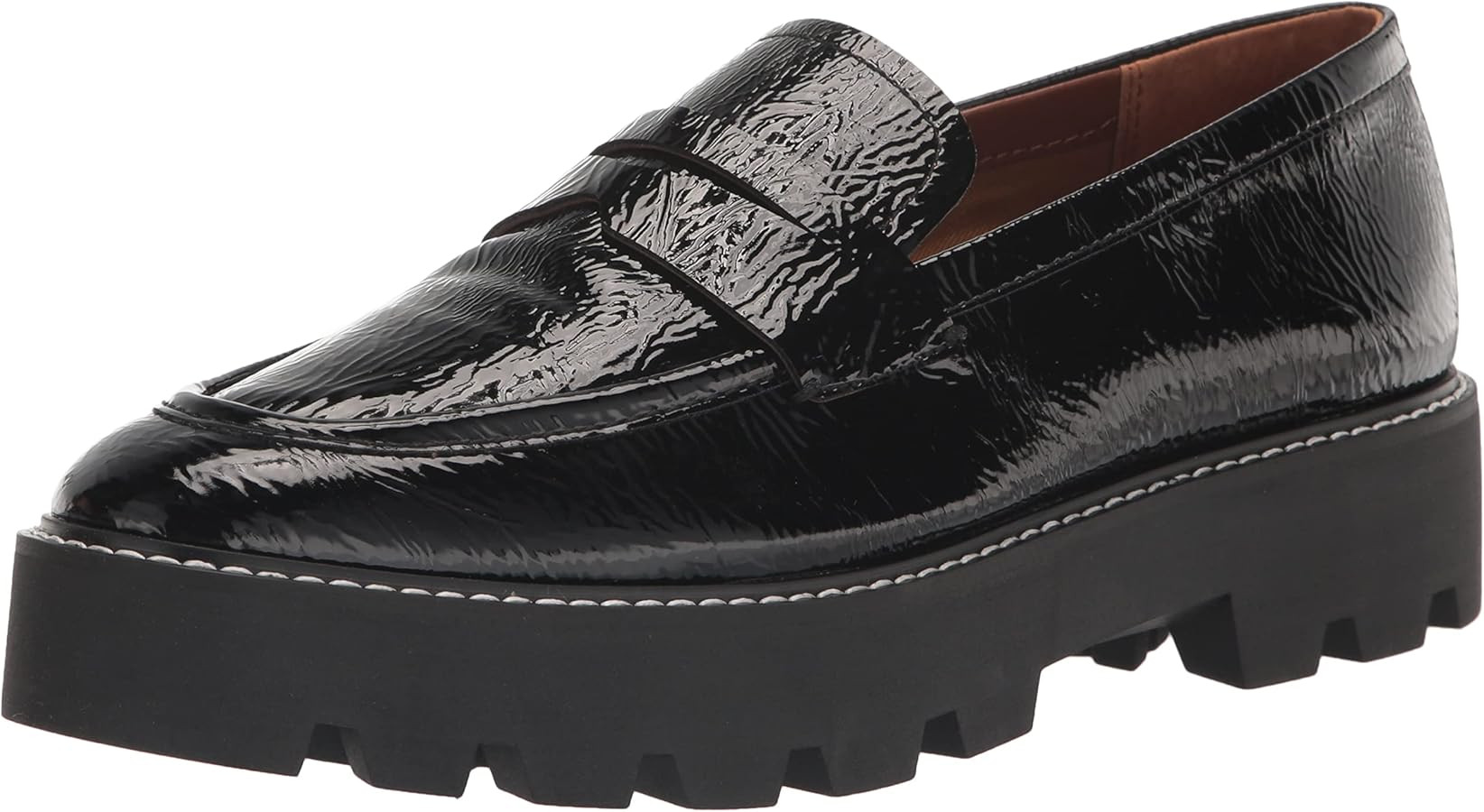 Franco Sarto Womens Balin Lug Sole Chunky Loafer | Amazon (US)