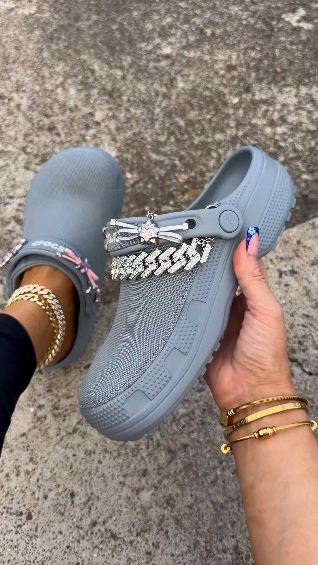 Crocs crafted clogs 🖤 #crocs #crocscrafted #crocscraftedfloralclogs #ad #crocssuperbrandday  

 #LTKootd #LTKWorkwear #LTKTravel