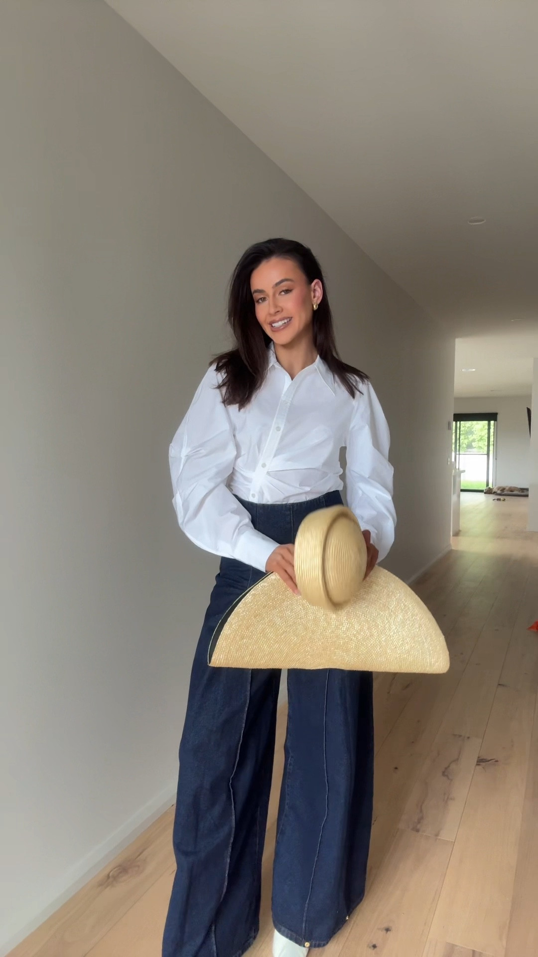 White shirt denim combo. Spring styling 

#LTKaustralia #LTKbag #LTKspring
