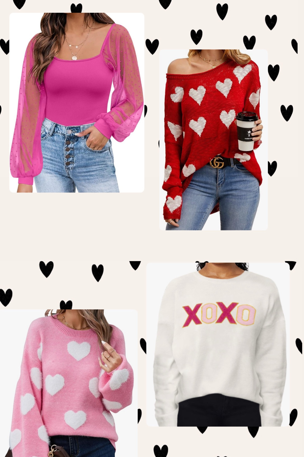 Galentine’s women’s tops

#LTKMidsize #LTKStyleTip