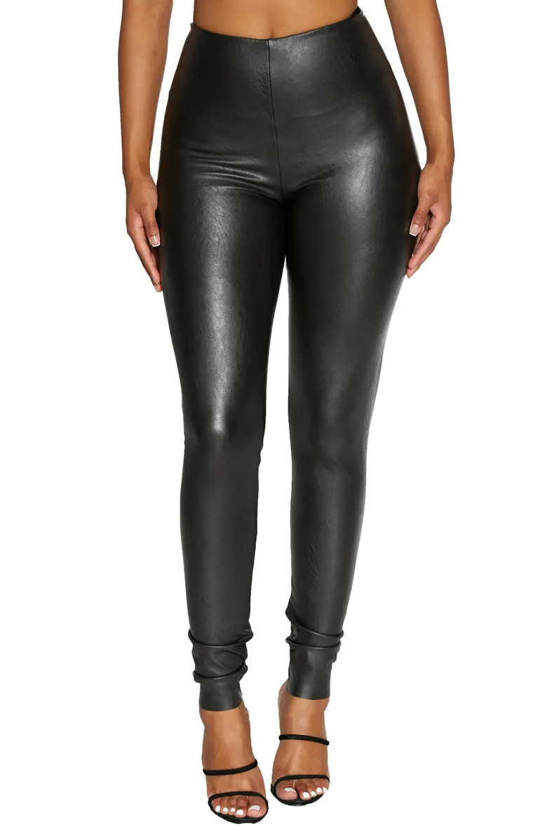 Seamless Faux Leather Leggings | Nordstrom