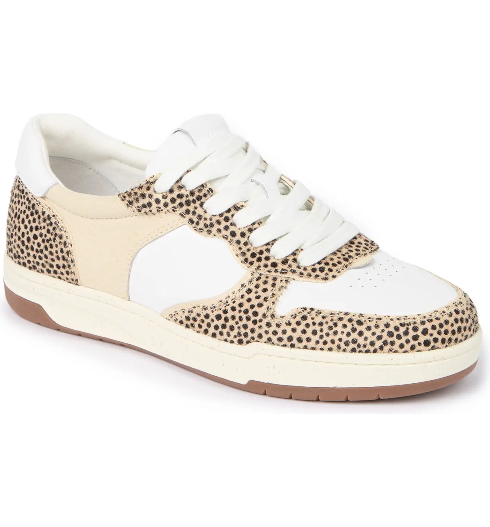 Court Spotted Genuine Calf Hair Sneaker | Nordstrom