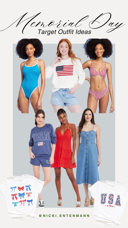 Sharing some affordable Memorial Day outfit ideas from Target! 

Affordable mom outfits, mom style, target fashion, target outfits, Memorial Day outfits, 4th of July outfits 

#LTKSeasonal #LTKFindsUnder50 #LTKStyleTip