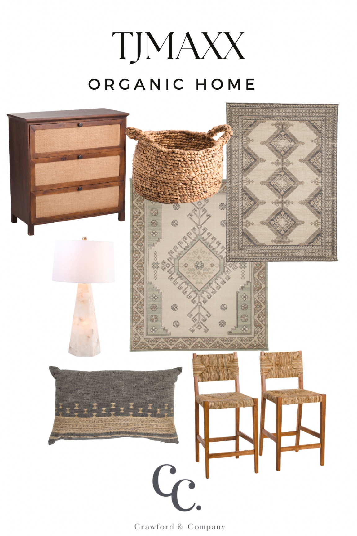 Tj maxx home
Organic
Rugs
Basket
Stools
Dresser
Lamp
Pillow 

#LTKunder100 #LTKhome