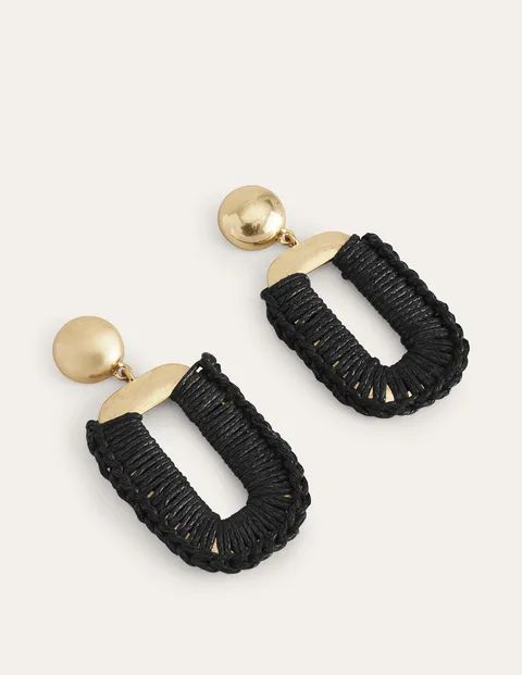 Rectangle Wrapped Earrings | Boden (US)