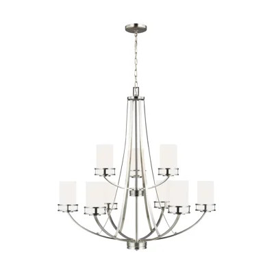 Robie Nine Light Chandelier from Generation Lighting | Wayfair North America