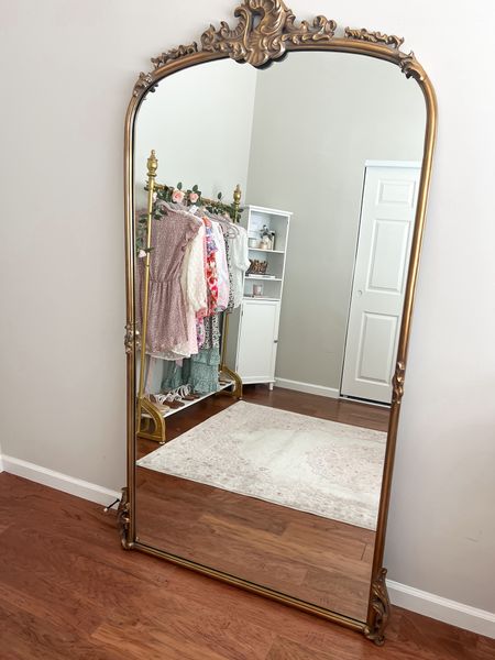 Gold floor mirror $400 off