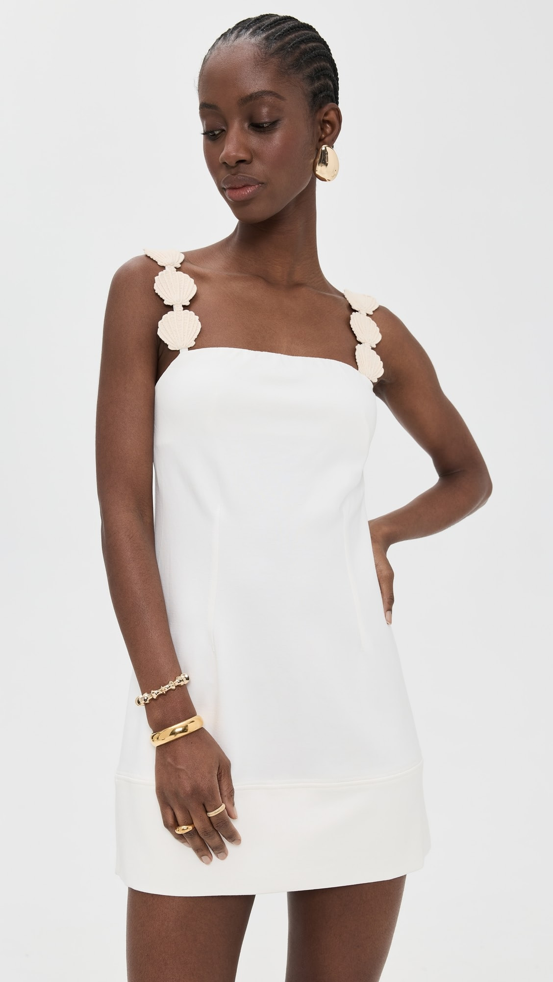 Embroidered Strap Mini Dress | Shopbop