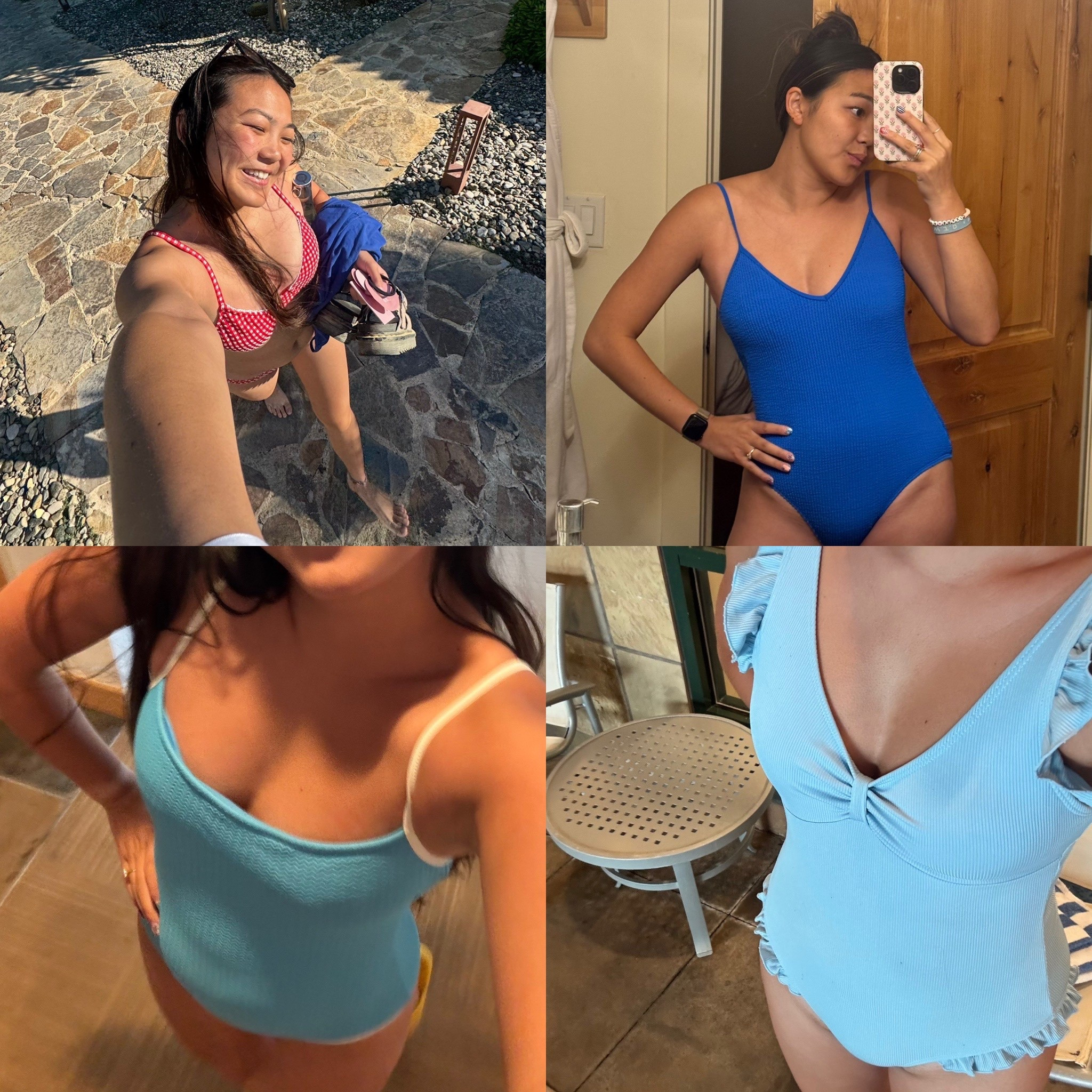 Red white and blue swimmy’s



#LTKSeasonal #LTKSaleAlert #LTKSwim