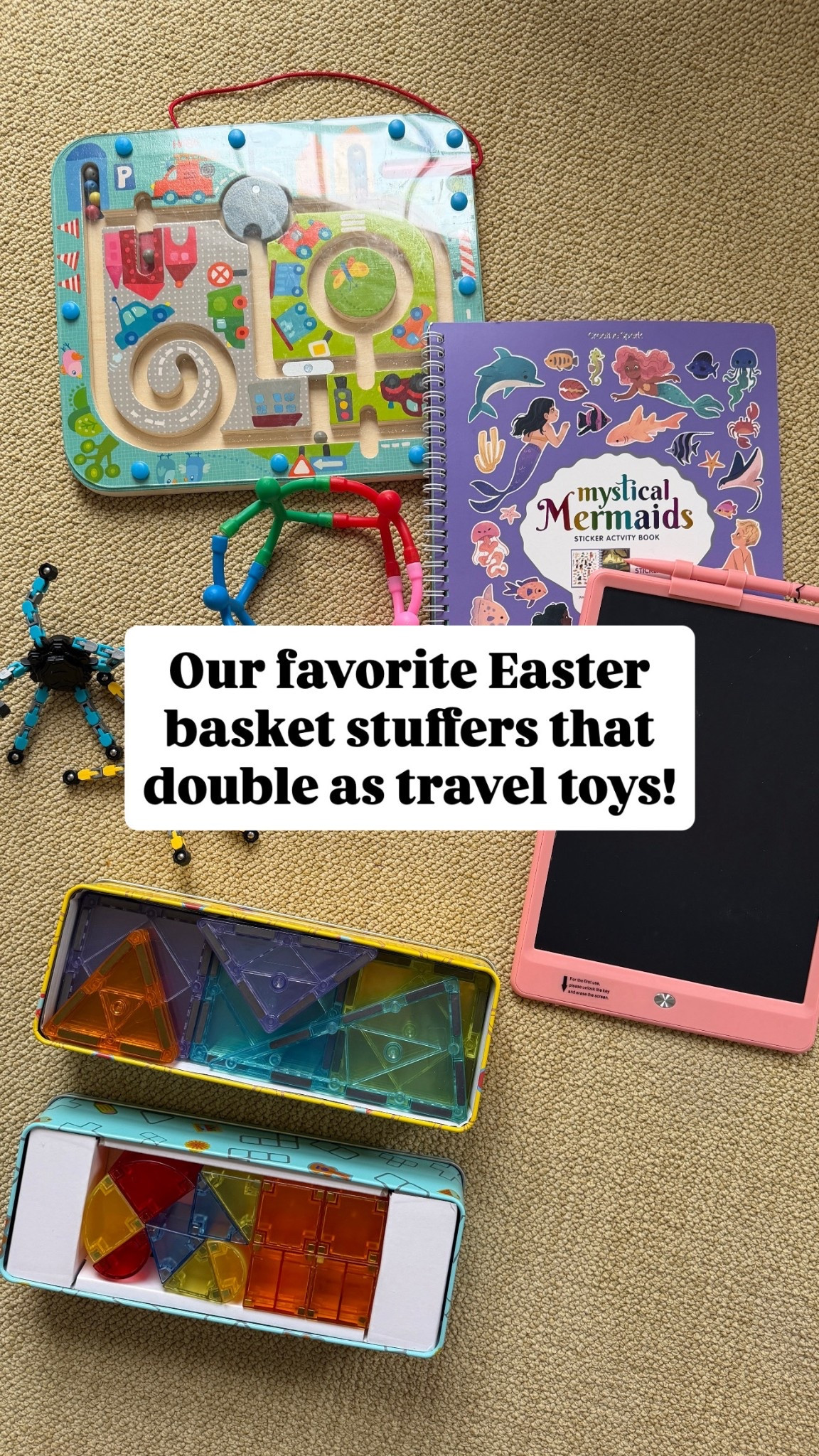 Sharing a few of our favorite screen-free Easter basket stuffers that are actually useful, especially for spring break travel. These are the kinds of travel toys and quiet activities for kids that keep little hands busy on planes, in the car, or at restaurants.






easter basket stuffers kids
screen free toys kids
spring break travel toys
kids travel toys airplane
quiet toys for kids travel
easter basket fillers kids
non candy easter basket ideas
kids travel activities toys
screen free activities kids
busy toys for kids travel
toddler travel toys
kids airplane toys
amazon easter basket stuffers
kids activity toys travel
kids road trip toys


#LTKTravel #LTKmomlife #LTKKids