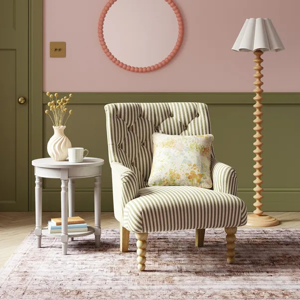 Arianna Linford Stripe Armchair | Dunelm (migrated)