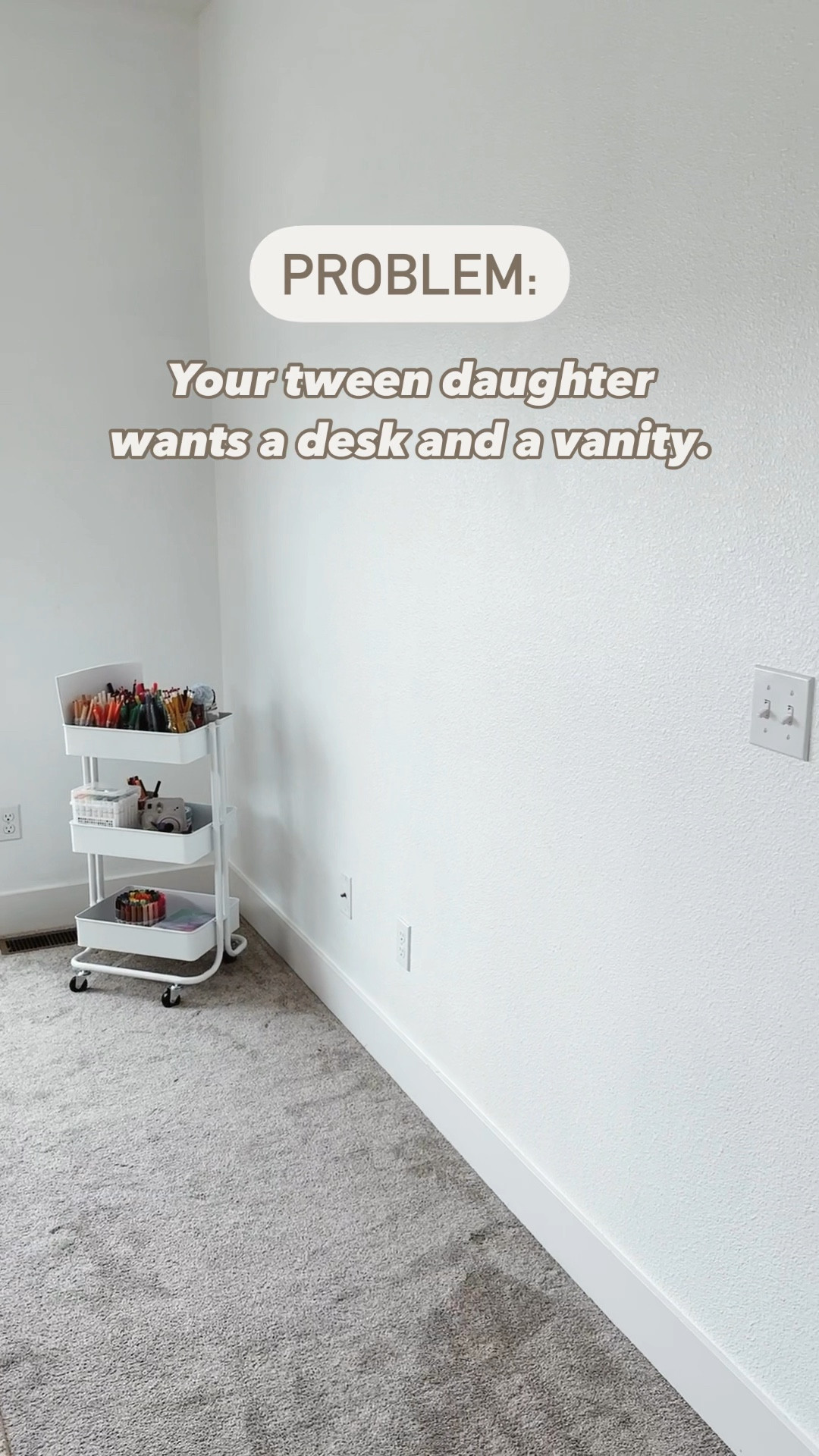 Tween bedroom vanity and desk - office home decor - Wayfair 

#LTKKids #LTKSaleAlert #LTKHome