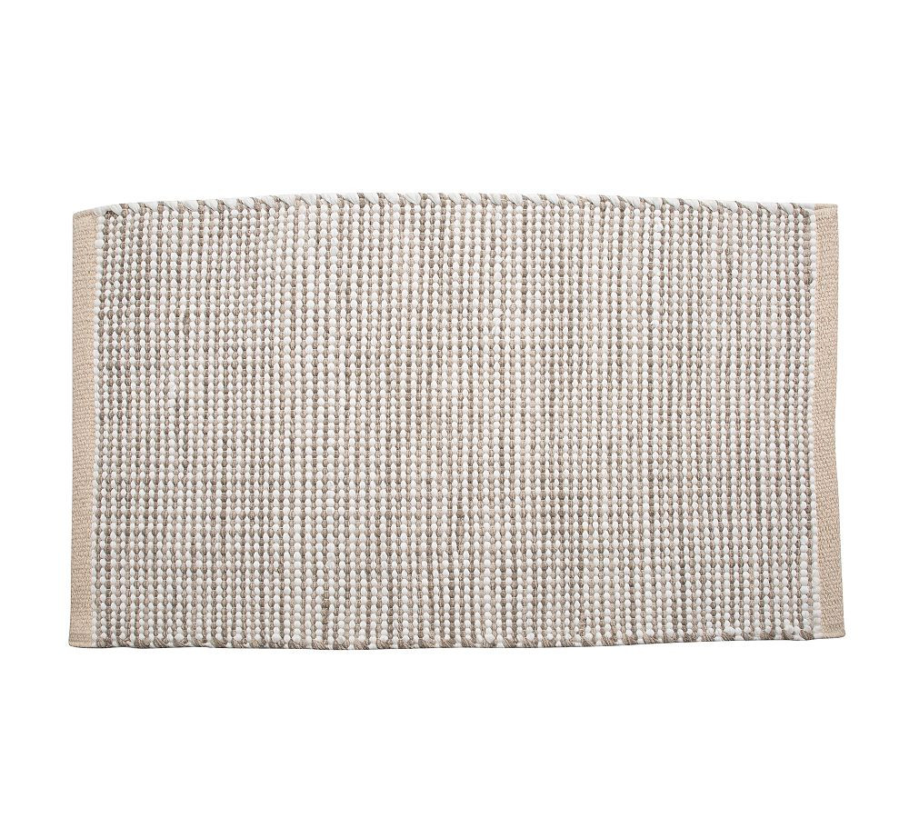 Mattea Handwoven Bath Mat | Pottery Barn (US)